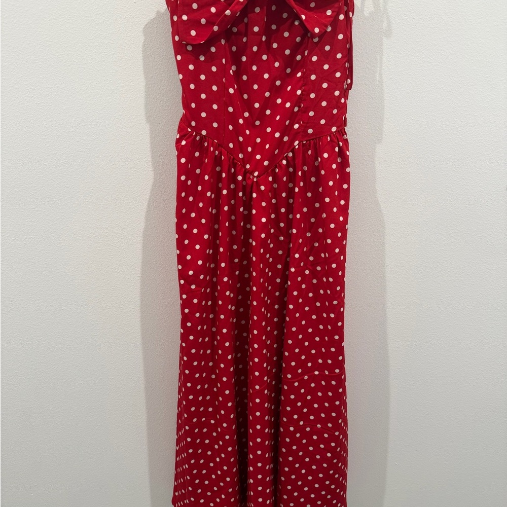 Red Polka Dot Dress